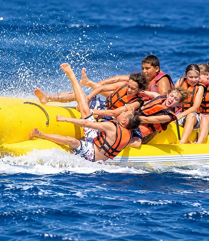 Water sports: tubing & banana boat